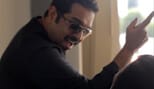 Shyamalangan and Shankar Mahadevan during 'Azhahiya Thendralae' recording. Shyamalangan and Shankar Mahadevan during 'Azhahiya Thendralae' recording.