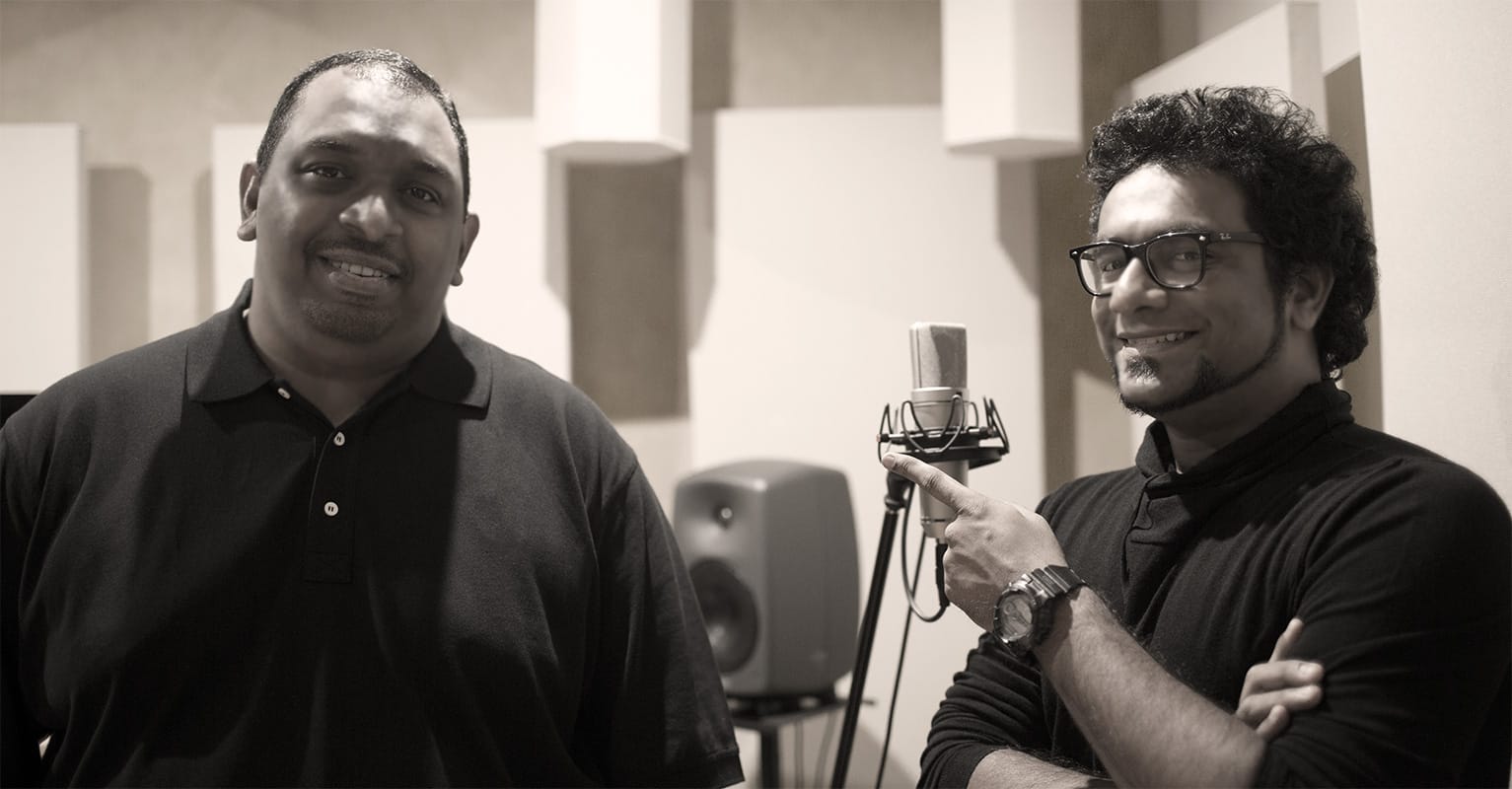 Recording session with Haricharan on the song Mukile Recording session with Haricharan on the song Mukile