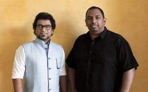 Haricharan Seshadri and Composer Shyamalangan Haricharan Seshadri and Composer Shyamalangan